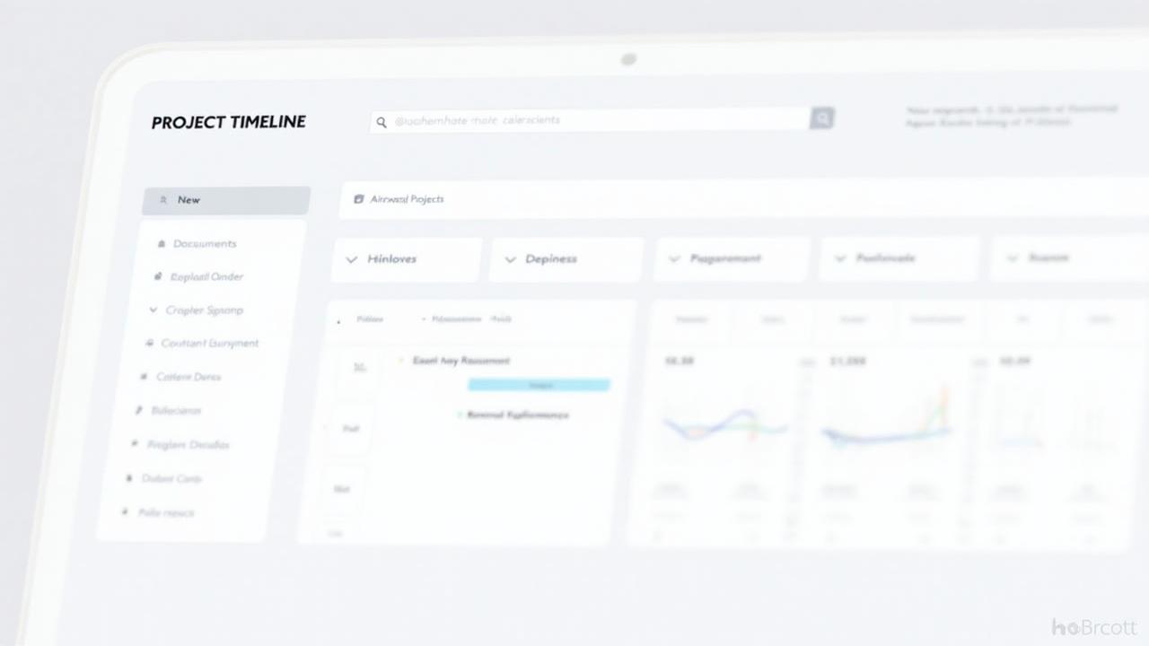 Aperçu de l'espace Mon Projet