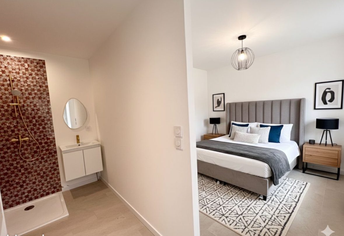 Maison 3 chambres avec jardin