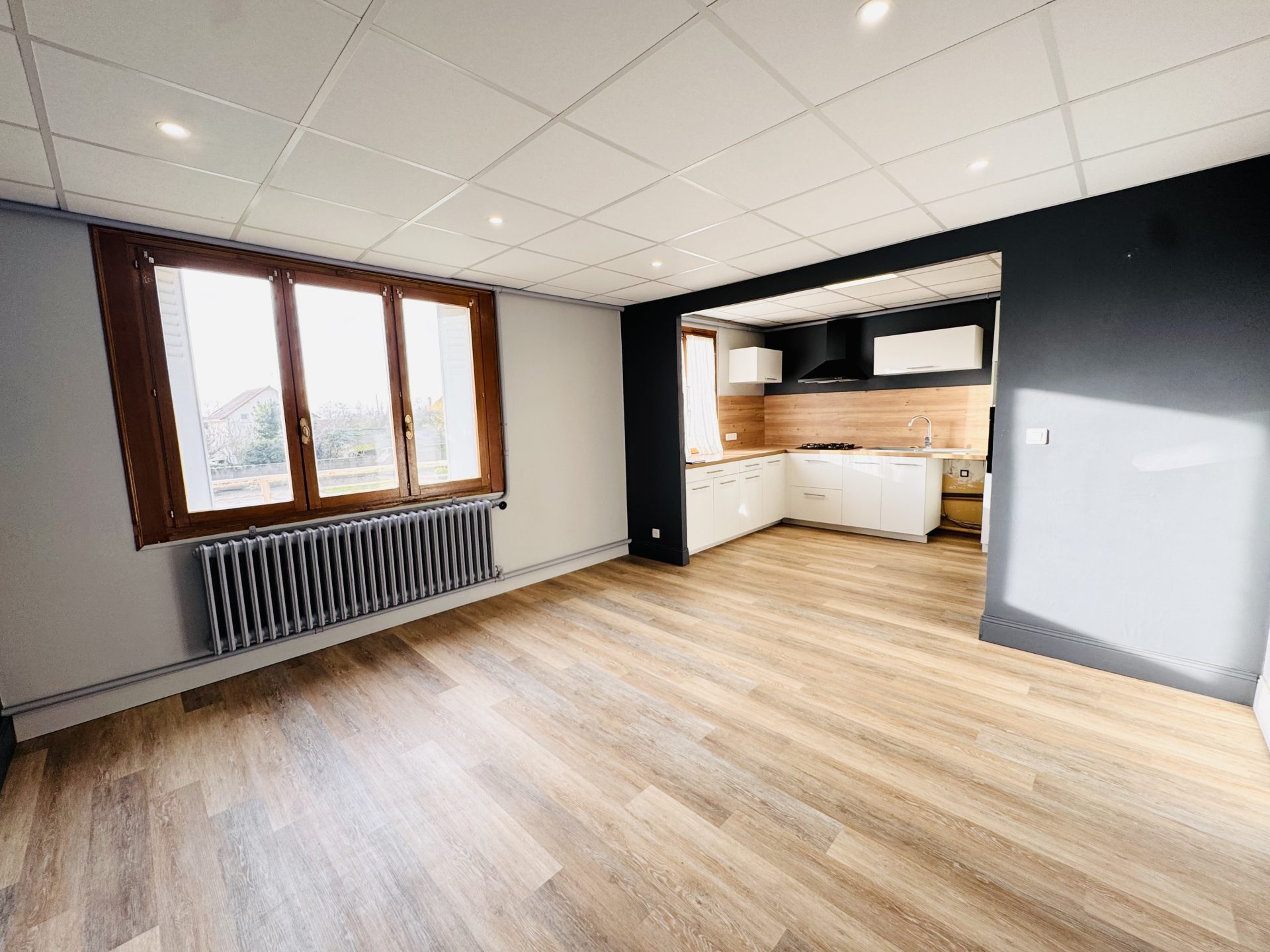 Appartement 3 chambres avec garage